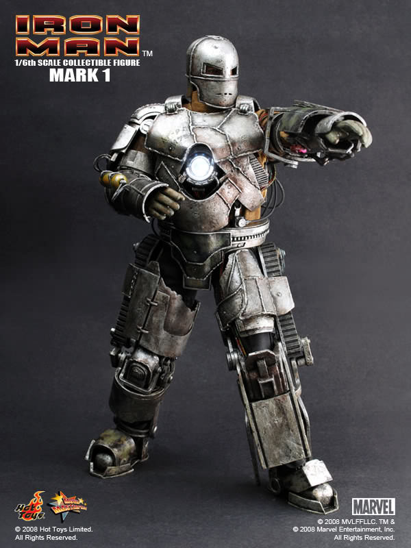 Hot Toys Iron Man – Mark I 1:6 Collectible Figure MMS80