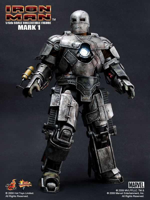 Hot Toys Iron Man – Mark I 1:6 Collectible Figure MMS80