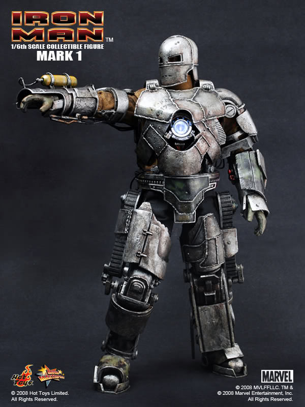 Hot Toys Iron Man – Mark I 1:6 Collectible Figure MMS80