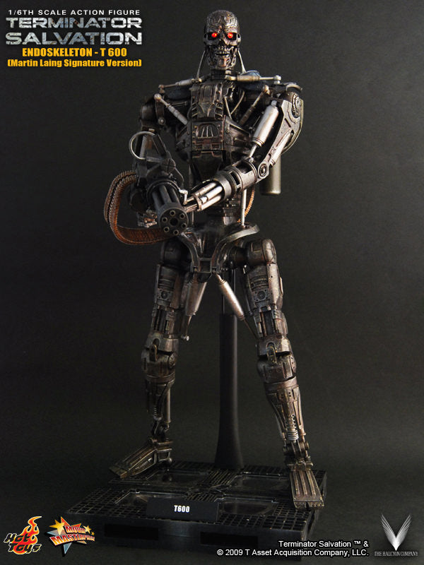 Hot Toys Terminator Salvation - Endoskeleton T-600 Martin Laing Signature Ver MMS97