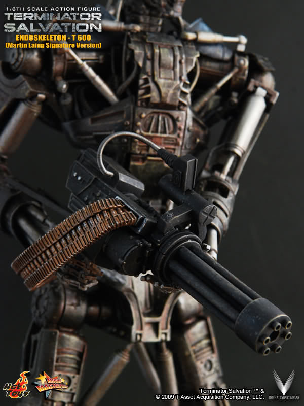 Hot Toys Terminator Salvation - Endoskeleton T-600 Martin Laing Signature Ver MMS97