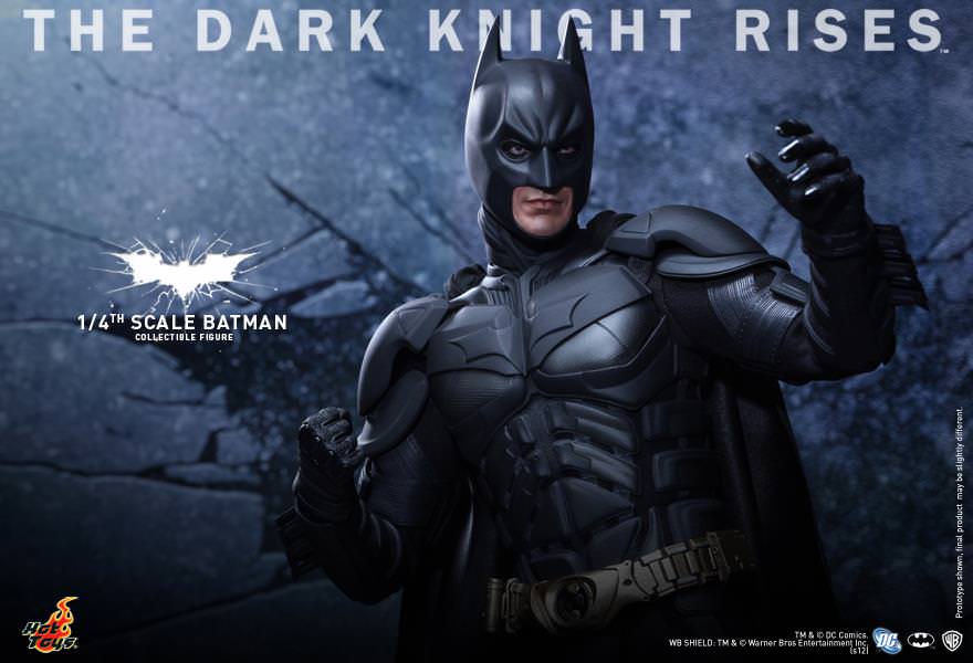 Hot Toys The Dark Knight Rises - Batman 1/4th scale QS001 ( Regular Edition)