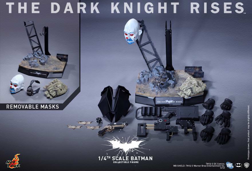 Hot Toys The Dark Knight Rises - Batman 1/4th scale QS001 ( Regular Edition)