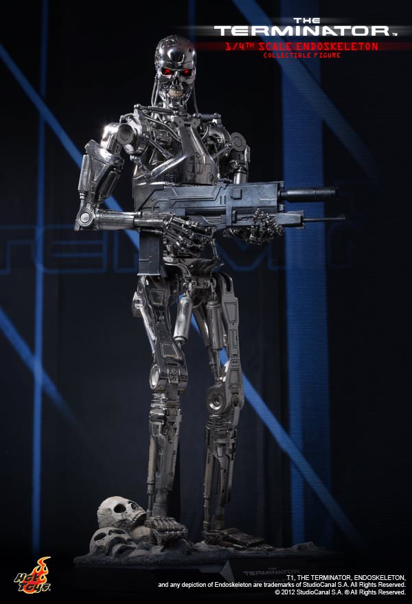 Hot Toys The Terminator - Endoskeleton 1/4th Scale QS002 (Regular Edition)