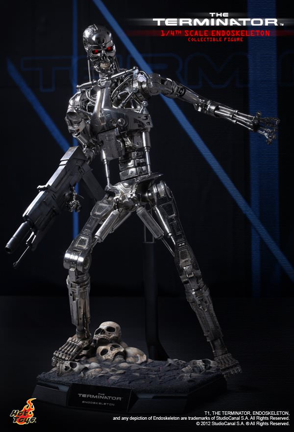 Hot Toys The Terminator - Endoskeleton 1/4th Scale QS002 (Regular Edition)