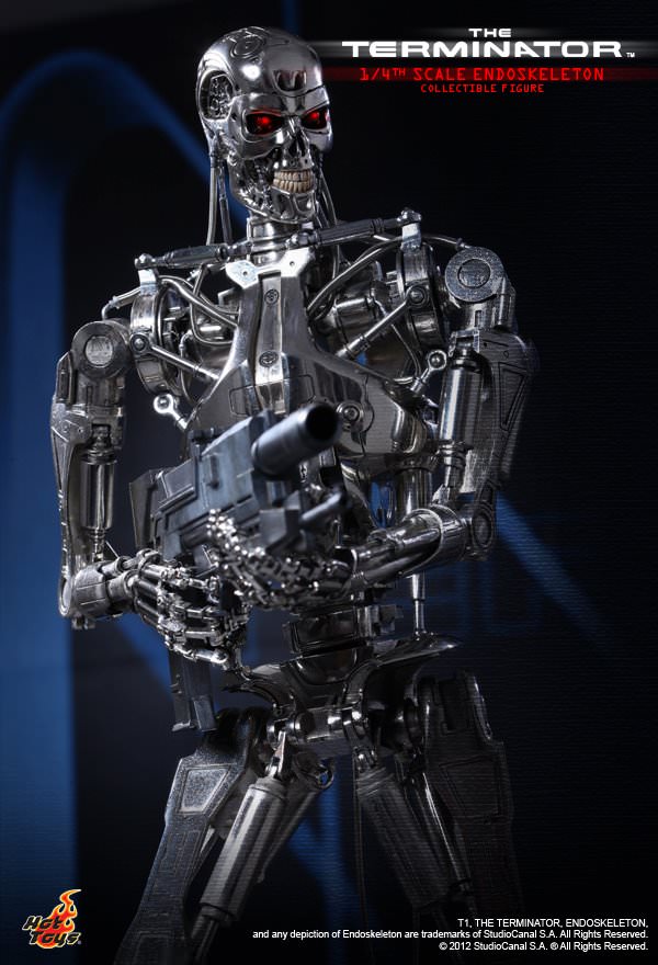 Hot Toys The Terminator - Endoskeleton 1/4th Scale QS002 (Regular Edition)