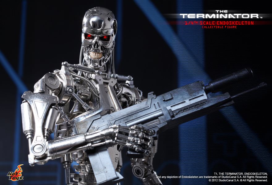 Hot Toys The Terminator - Endoskeleton 1/4th Scale QS002 (Regular Edition)