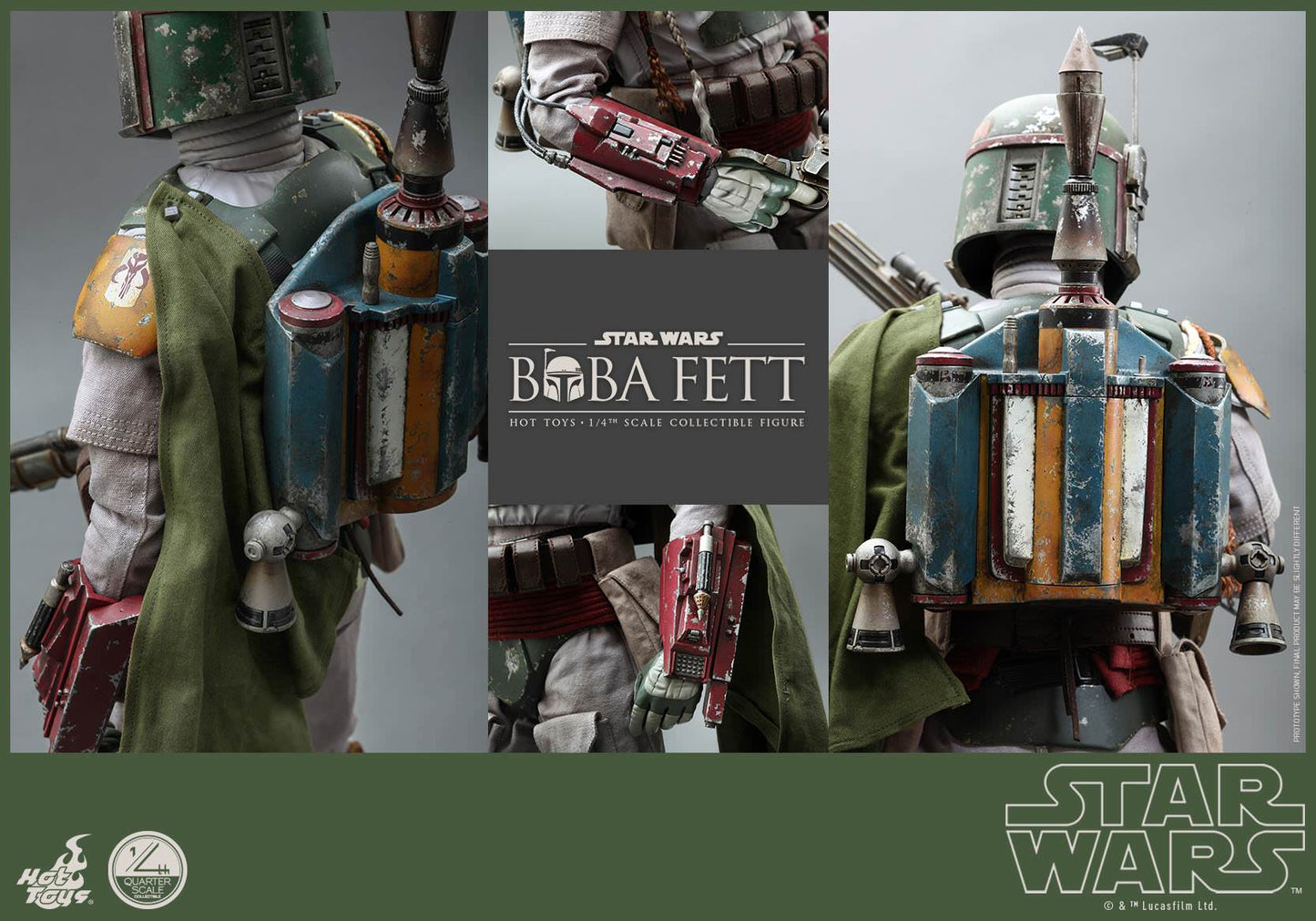 Hot Toys Star Wars: Episode VI Return of the Jedi - Boba Fett QS003 (Special Edition)