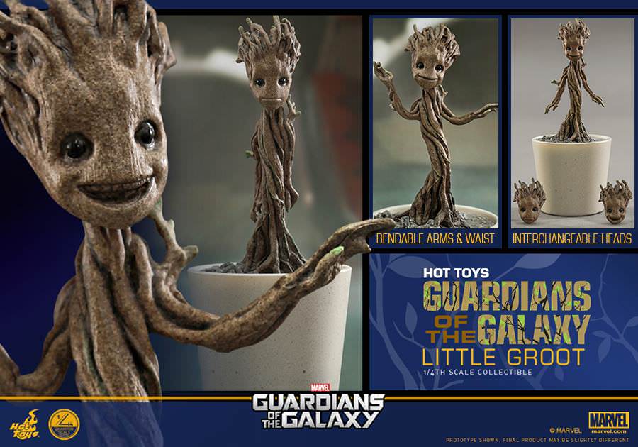 Hot Toys Guardians of the Galaxy - Little Groot 1/4 Scale QS004