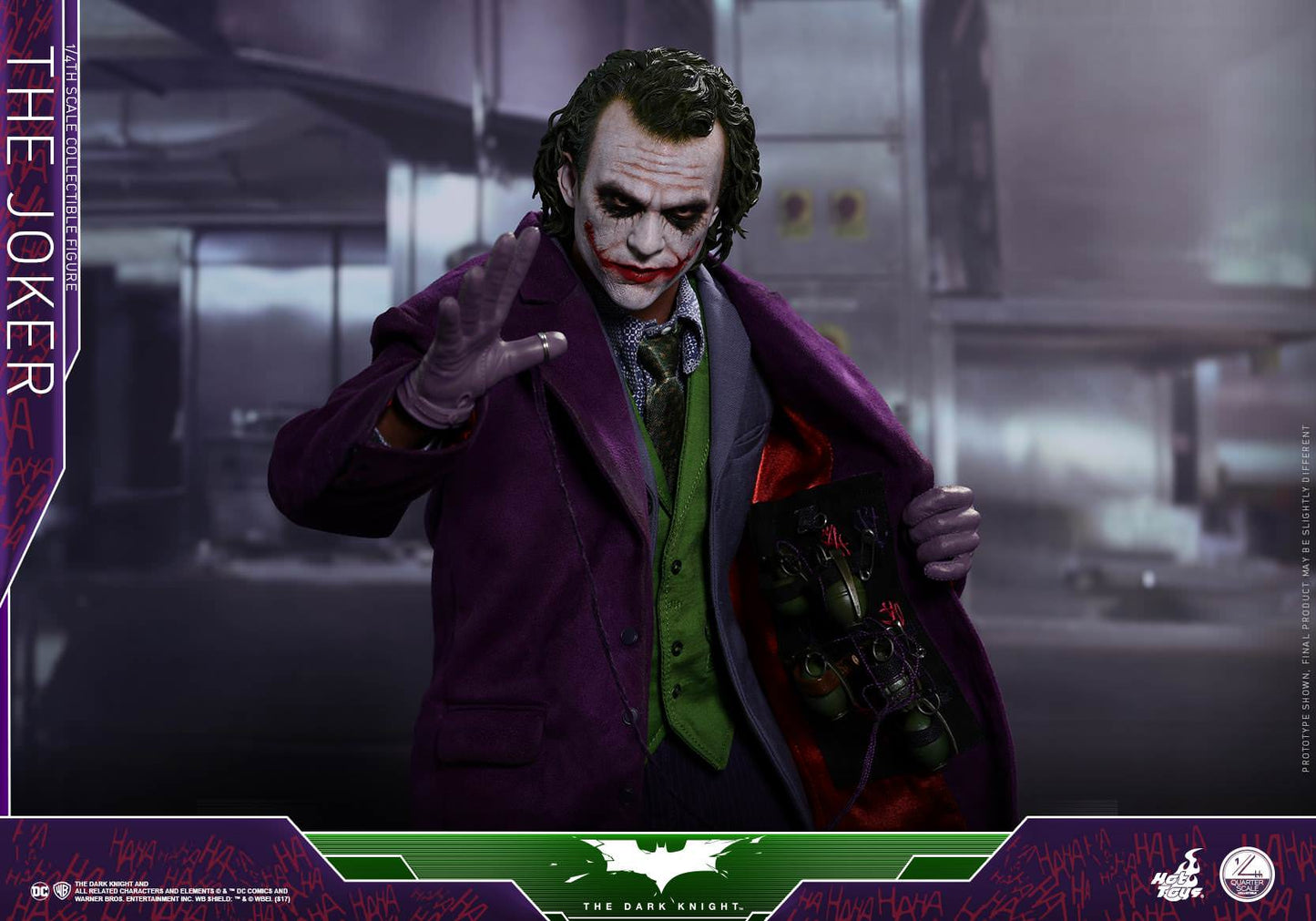 Hot Toys The Dark Knight - The Joker 1/4th (Regular Edition) QS010