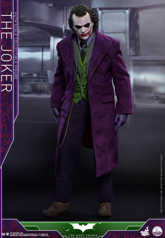 Hot Toys The Dark Knight - The Joker 1/4th (Regular Edition) QS010