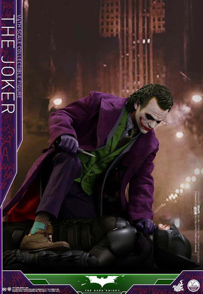 Hot Toys The Dark Knight - The Joker 1/4th (Exclusive Edition) QS010