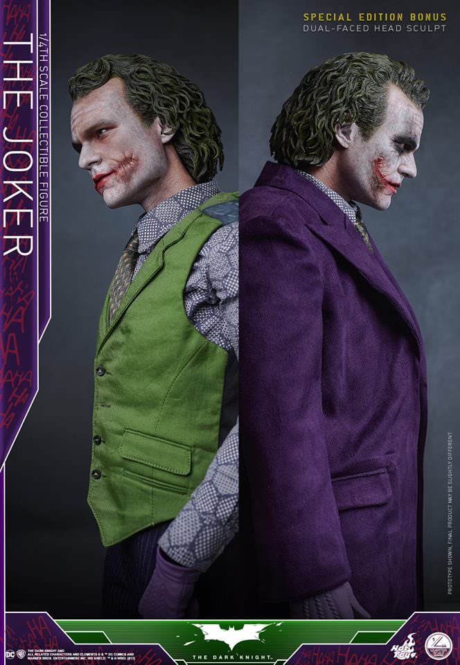 Hot Toys The Dark Knight - The Joker 1/4th (Exclusive Edition) QS010