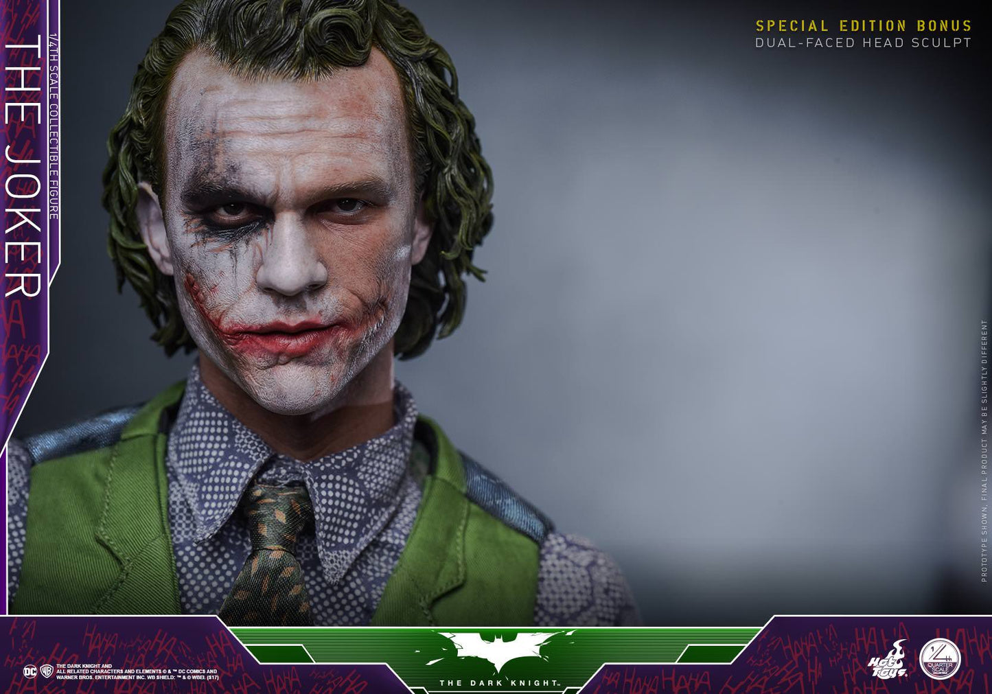 Hot Toys The Dark Knight - The Joker 1/4th (Exclusive Edition) QS010