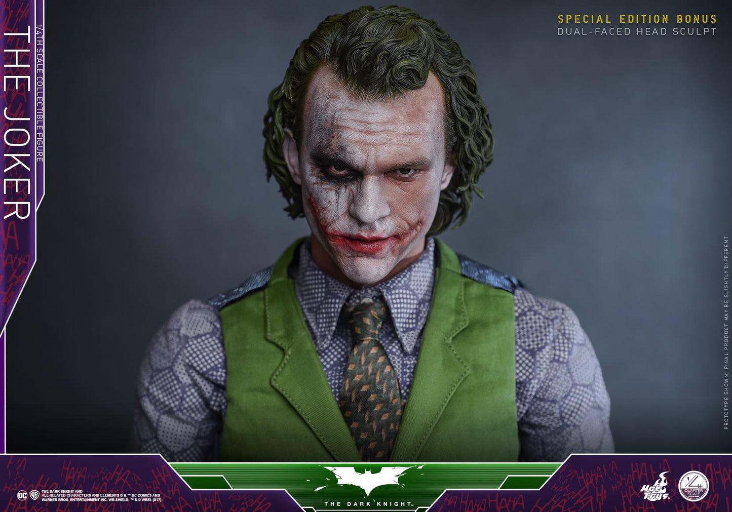 Hot Toys The Dark Knight - The Joker 1/4th (Exclusive Edition) QS010