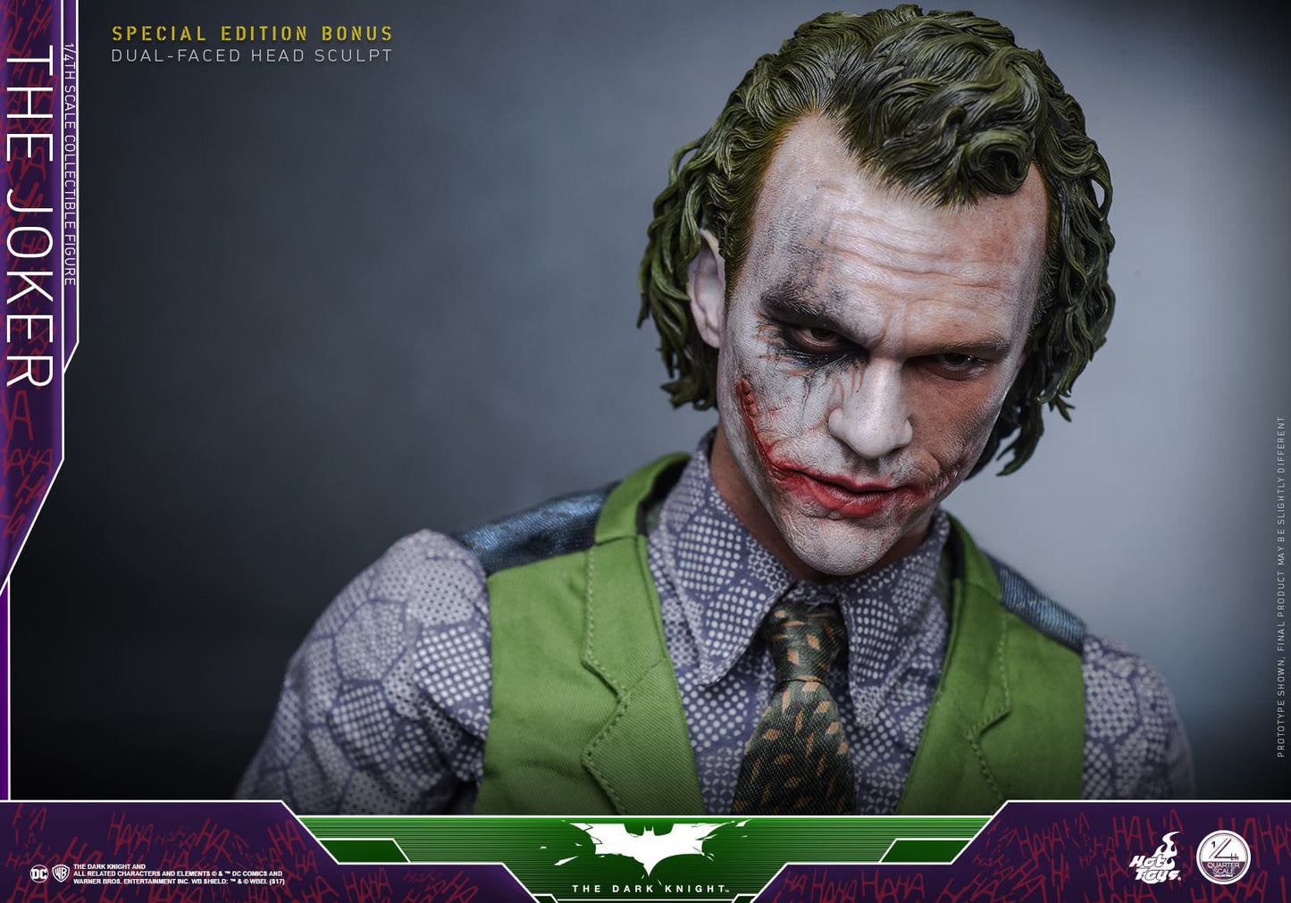 Hot Toys The Dark Knight - The Joker 1/4th (Exclusive Edition) QS010