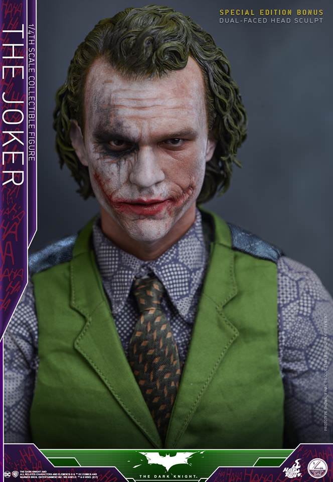 Hot Toys The Dark Knight - The Joker 1/4th (Exclusive Edition) QS010