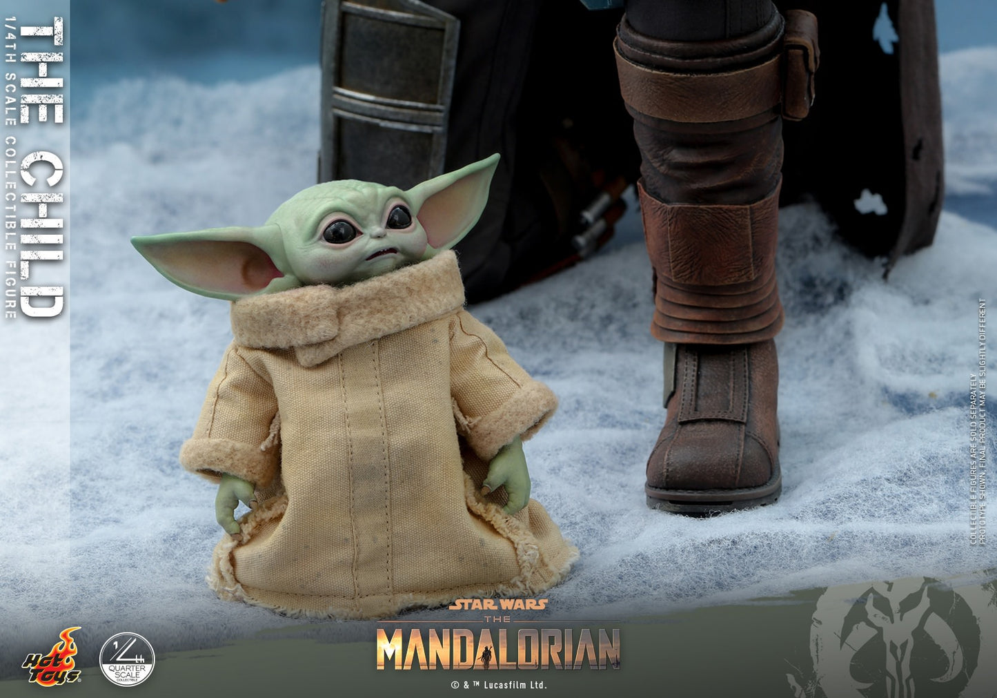 Hot Toys Star Wars™ The Mandalorian™ - 1:4 Scale The Child Collectible Figure QS018