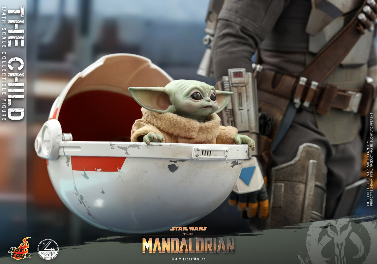 Hot Toys Star Wars™ The Mandalorian™ - 1:4 Scale The Child Collectible Figure QS018