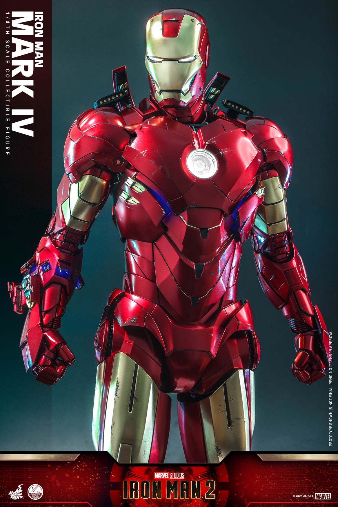 Hot Toys ''Iron Man 2'' - Iron Man Mark IV 1:4 Scale Collectible Figure QS020