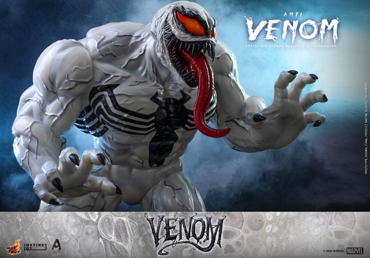 Hot Toys Venom (Comic) Anti-venom Artist Mix Figure Designed By Instinctoy Artist Mix Figure AMC033