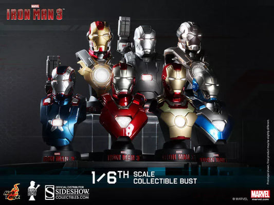 Hot Toys Iron Man 3 Collectible Bust Series 1/6th Scale Collectible Bust