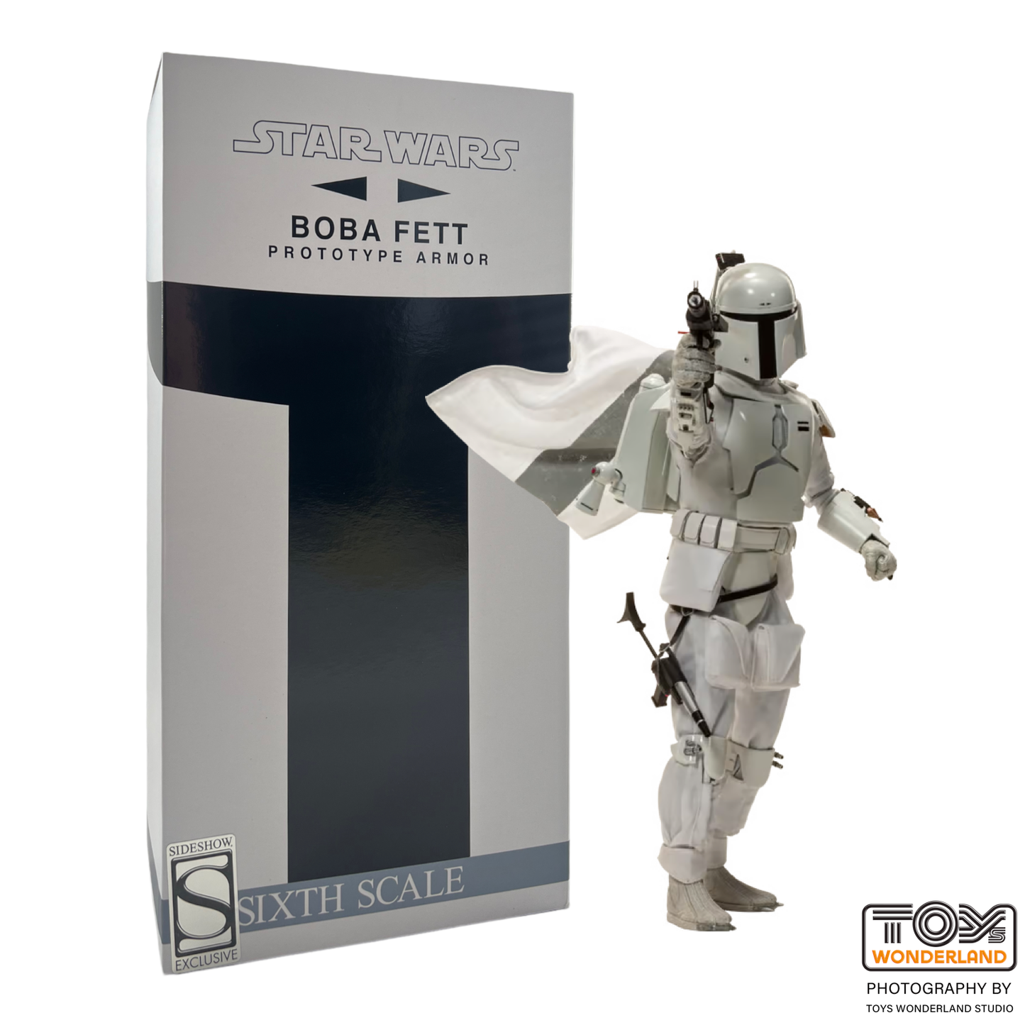 Sideshow Star Wars Boba Fett (Prototype Armor) Sixth Scale Figure