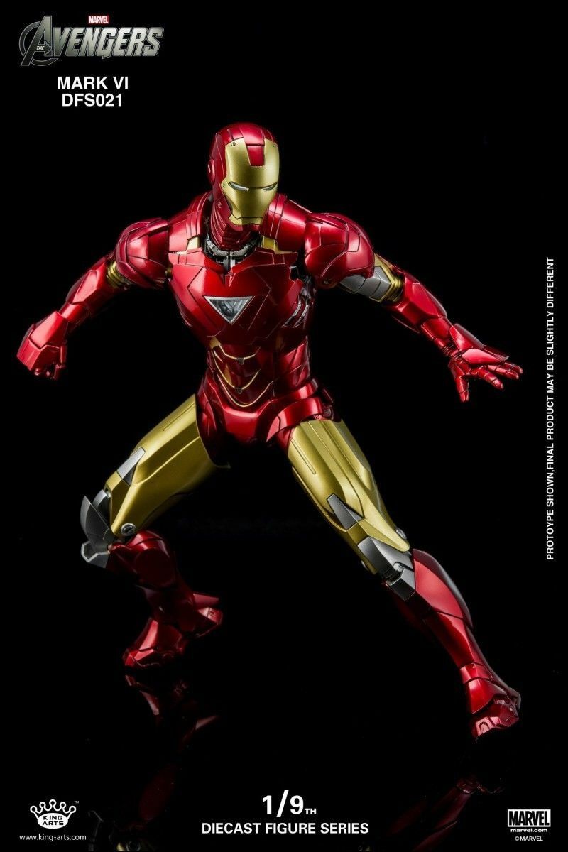 King Arts 1:9 Scale Iron Man Mark VI Collectible Figure