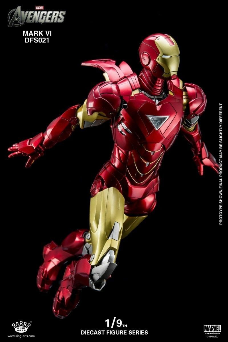 King Arts 1:9 Scale Iron Man Mark VI Collectible Figure