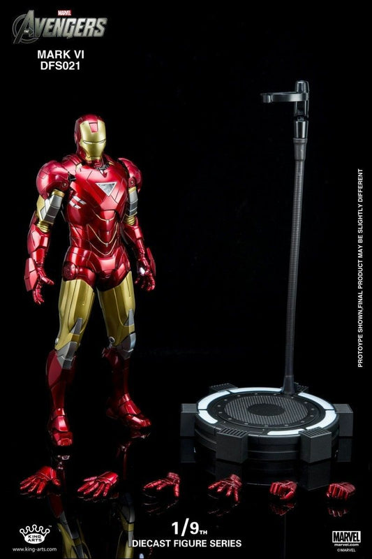 King Arts 1:9 Scale Iron Man Mark VI Collectible Figure