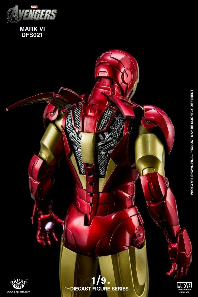 King Arts 1:9 Scale Iron Man Mark VI Collectible Figure