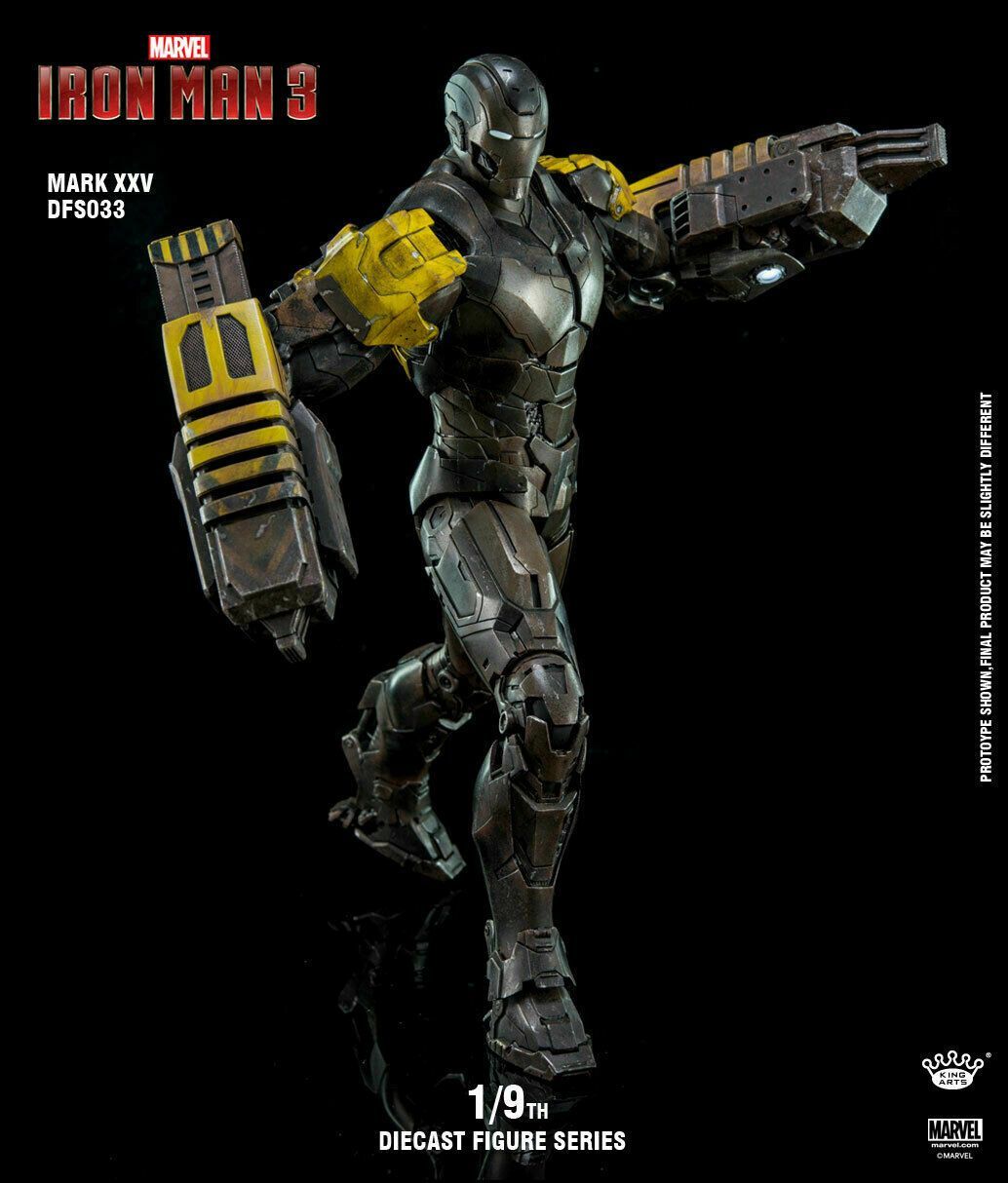 King Arts Iron Man Mark 25 XXV DFS033