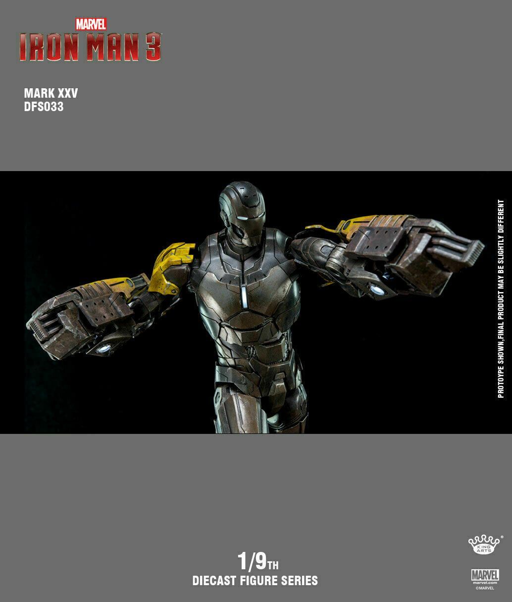 King Arts Iron Man Mark 25 XXV DFS033