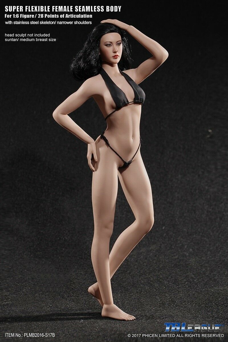 Phicen /TB League S17B Super Flexible Seamless Female 1:6 Scale Body Series with Stainless Steel Skeleton