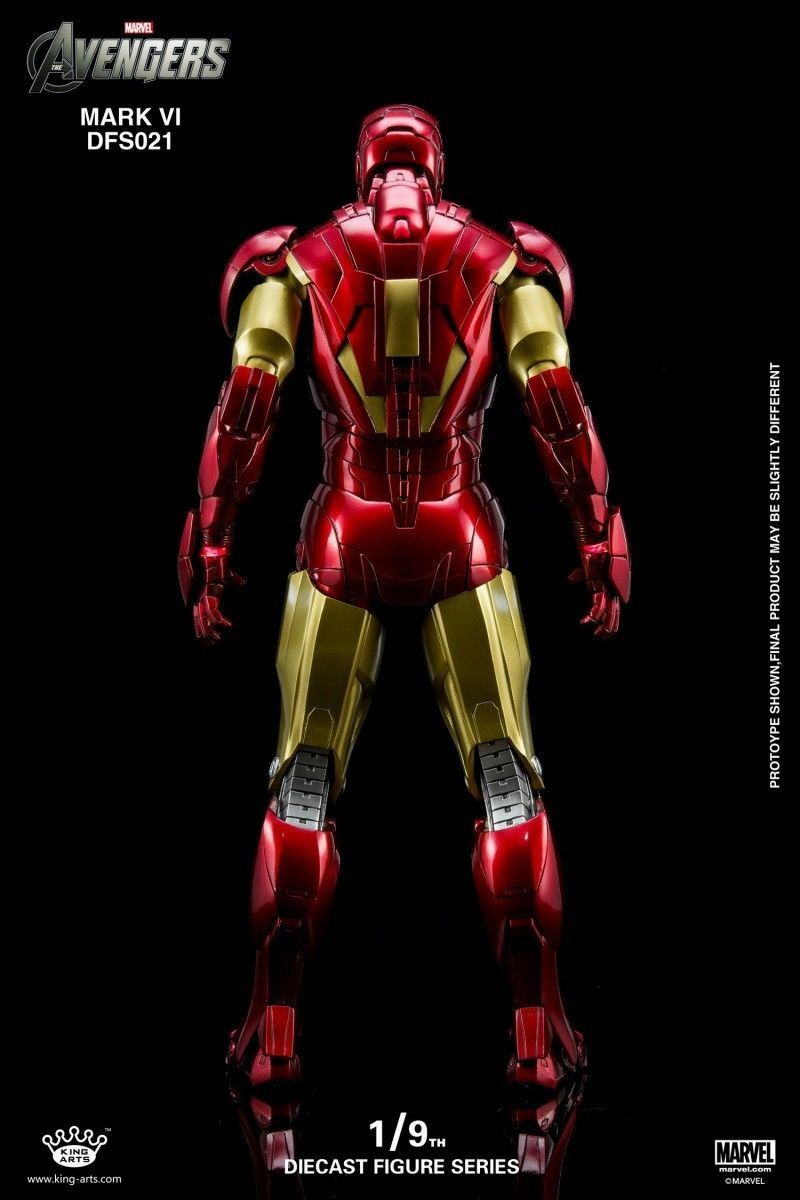 King Arts 1:9 Scale Iron Man Mark VI Collectible Figure