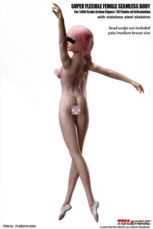 Phicen /TB League S26A Super Flexible Seamless Female 1:6 Scale Body Series with Stainless Steel Skeleton