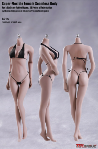 Phicen /TB League S01A Super Flexible Seamless Female 1:6 Scale  Body Series with Stainless Steel Skeleton