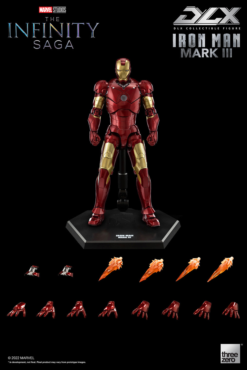 Threezero Marvel Studios: The Infinity Saga DLX Iron Man Mark 3