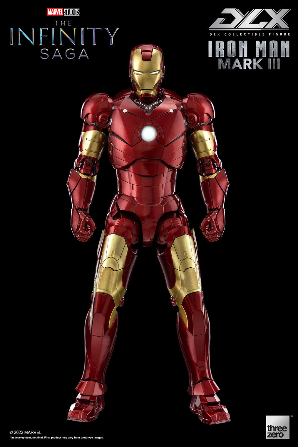 Threezero Marvel Studios: The Infinity Saga DLX Iron Man Mark 3