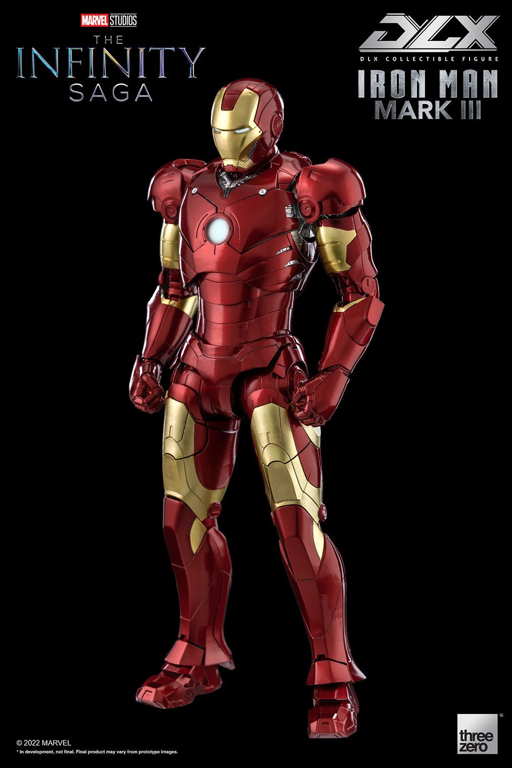 Threezero Marvel Studios: The Infinity Saga DLX Iron Man Mark 3