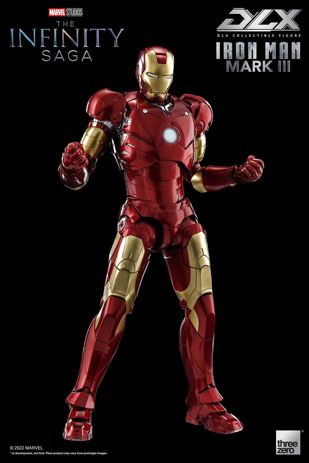 Threezero Marvel Studios: The Infinity Saga DLX Iron Man Mark 3