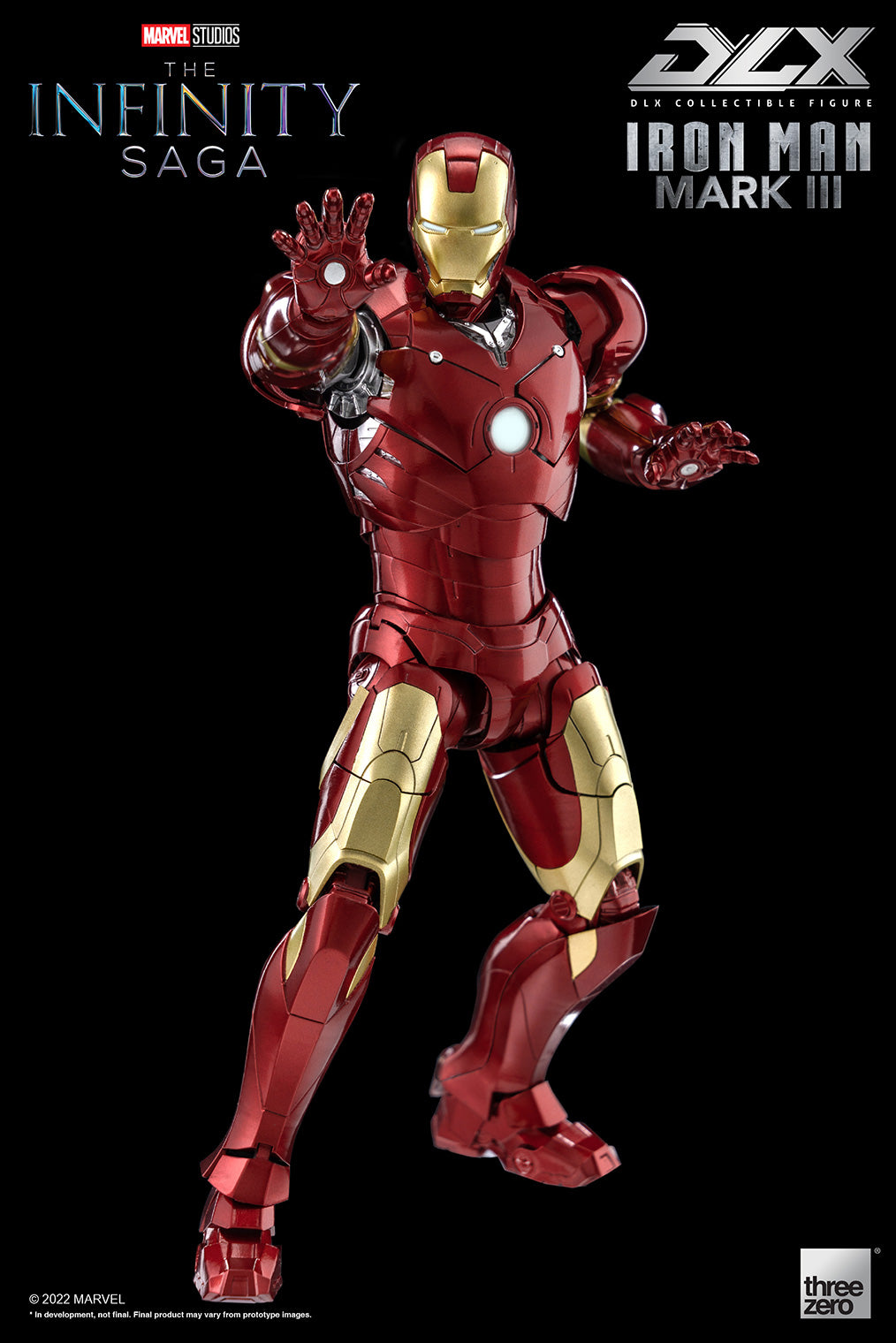 Threezero Marvel Studios: The Infinity Saga DLX Iron Man Mark 3