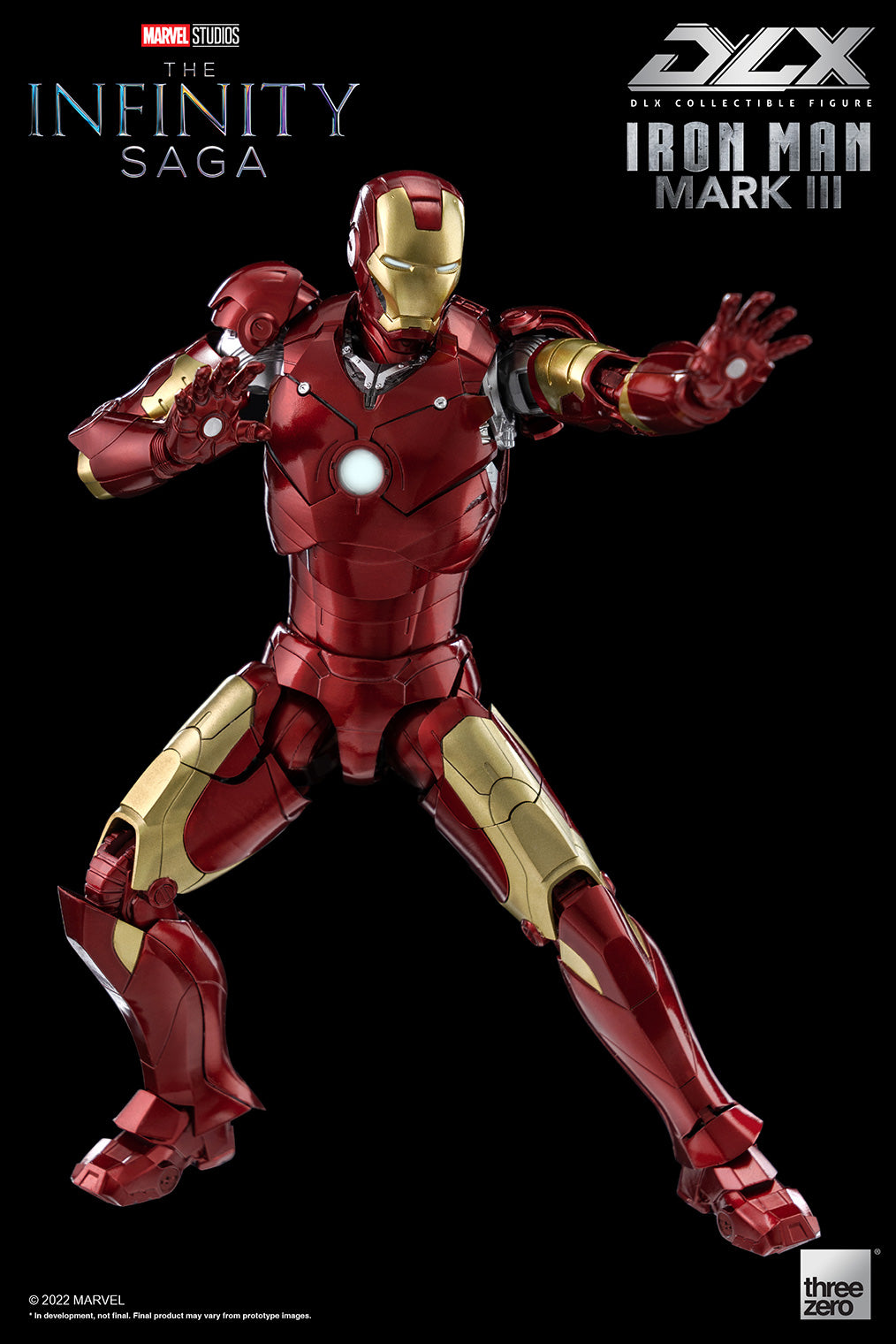 Threezero Marvel Studios: The Infinity Saga DLX Iron Man Mark 3