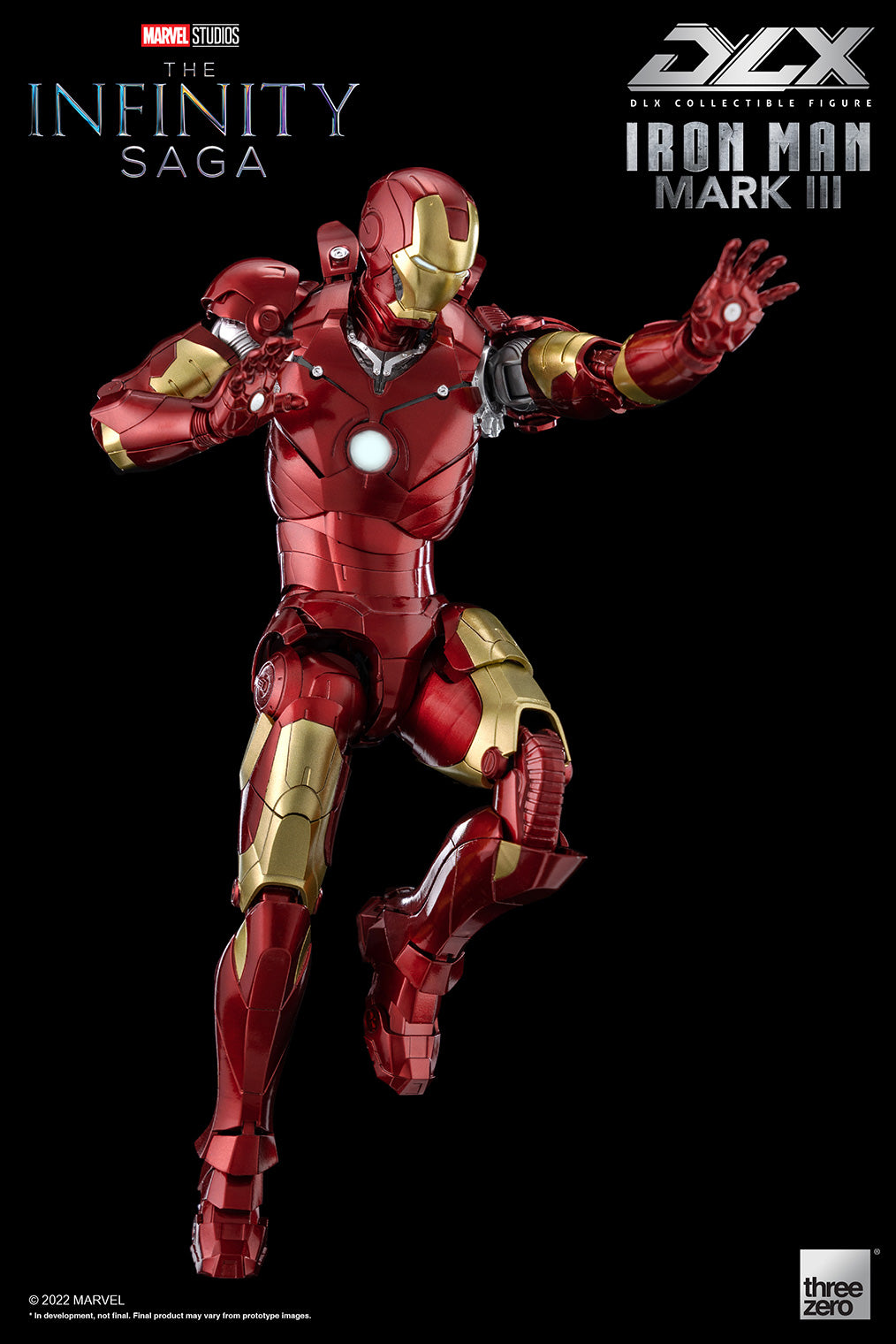 Threezero Marvel Studios: The Infinity Saga DLX Iron Man Mark 3