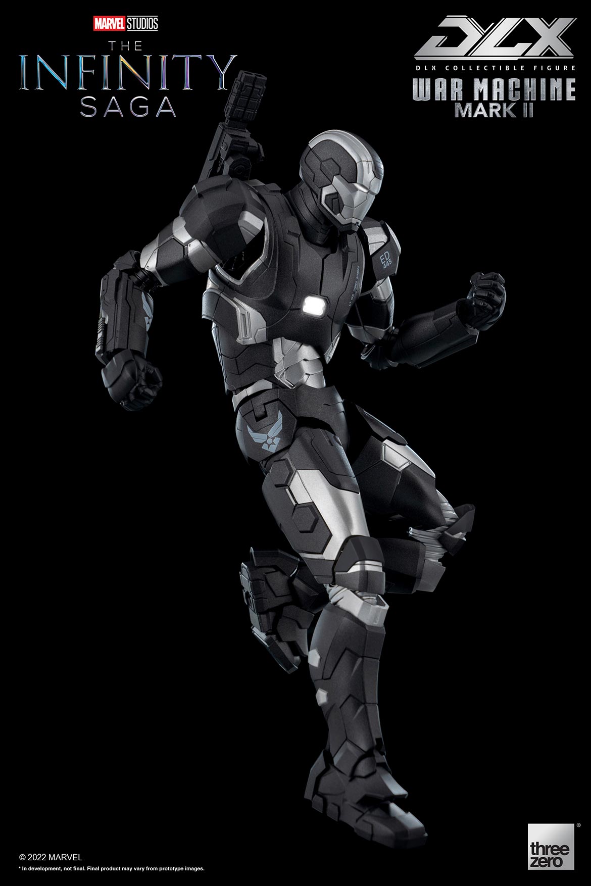 Threezero Marvel Studios: The Infinity Saga DLX War Machine Mark 2 Collectible Figure