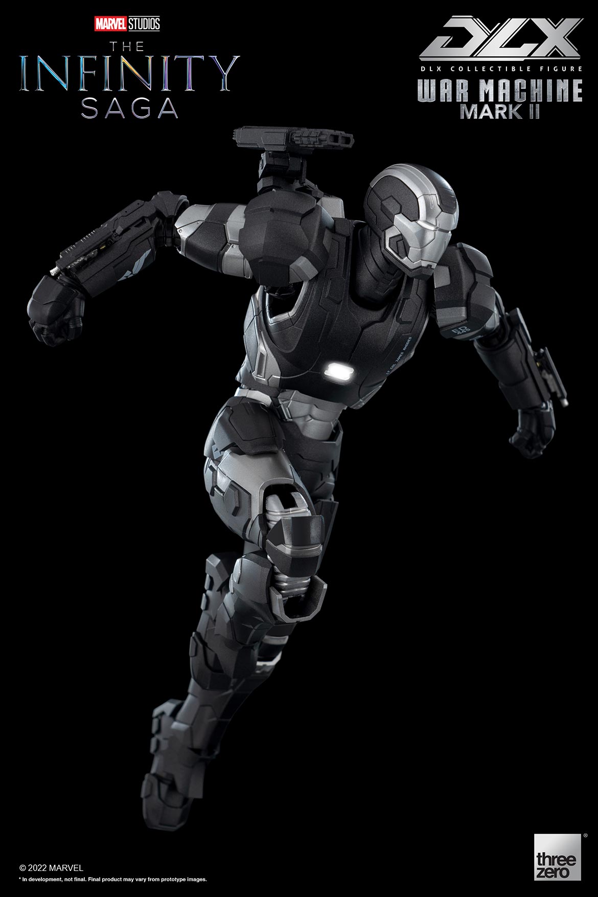 Threezero Marvel Studios: The Infinity Saga DLX War Machine Mark 2 Collectible Figure