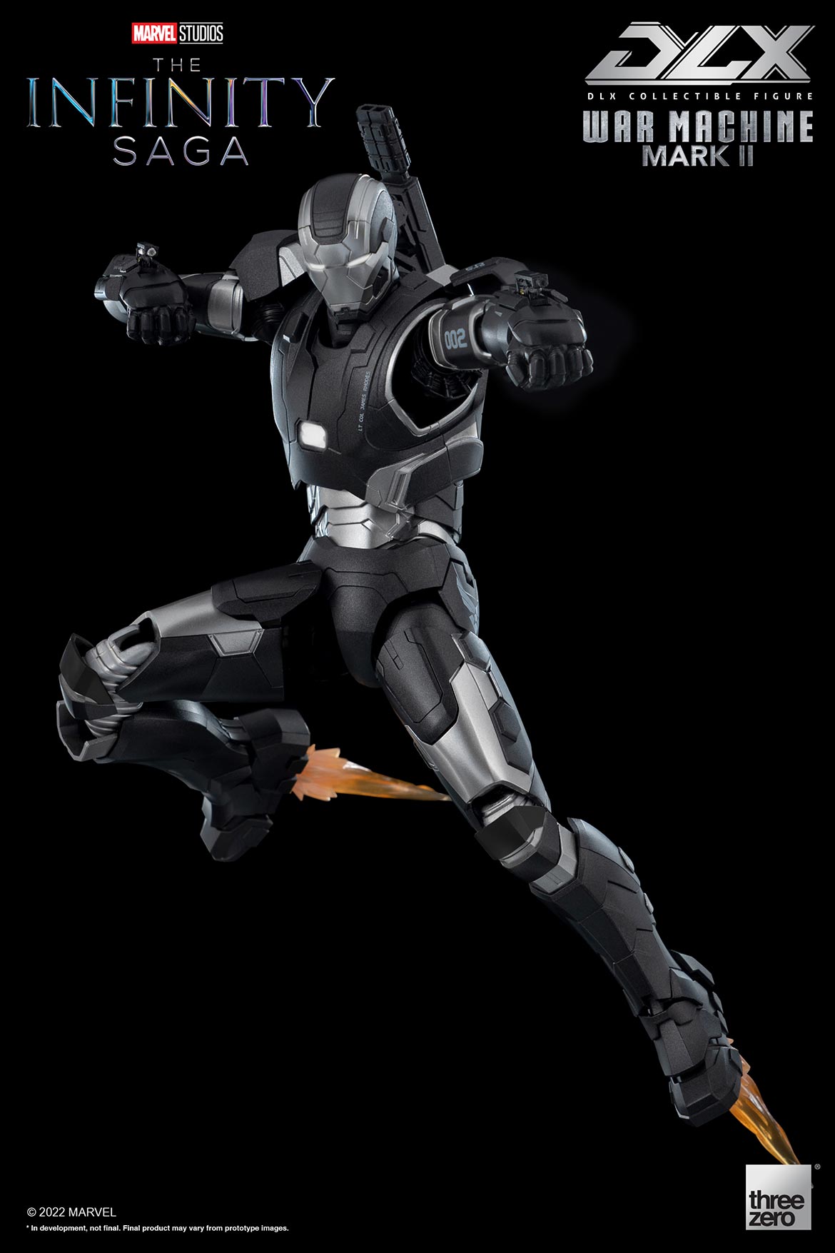 Threezero Marvel Studios: The Infinity Saga DLX War Machine Mark 2 Collectible Figure