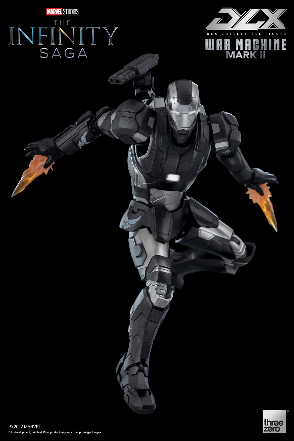 Threezero Marvel Studios: The Infinity Saga DLX War Machine Mark 2 Collectible Figure