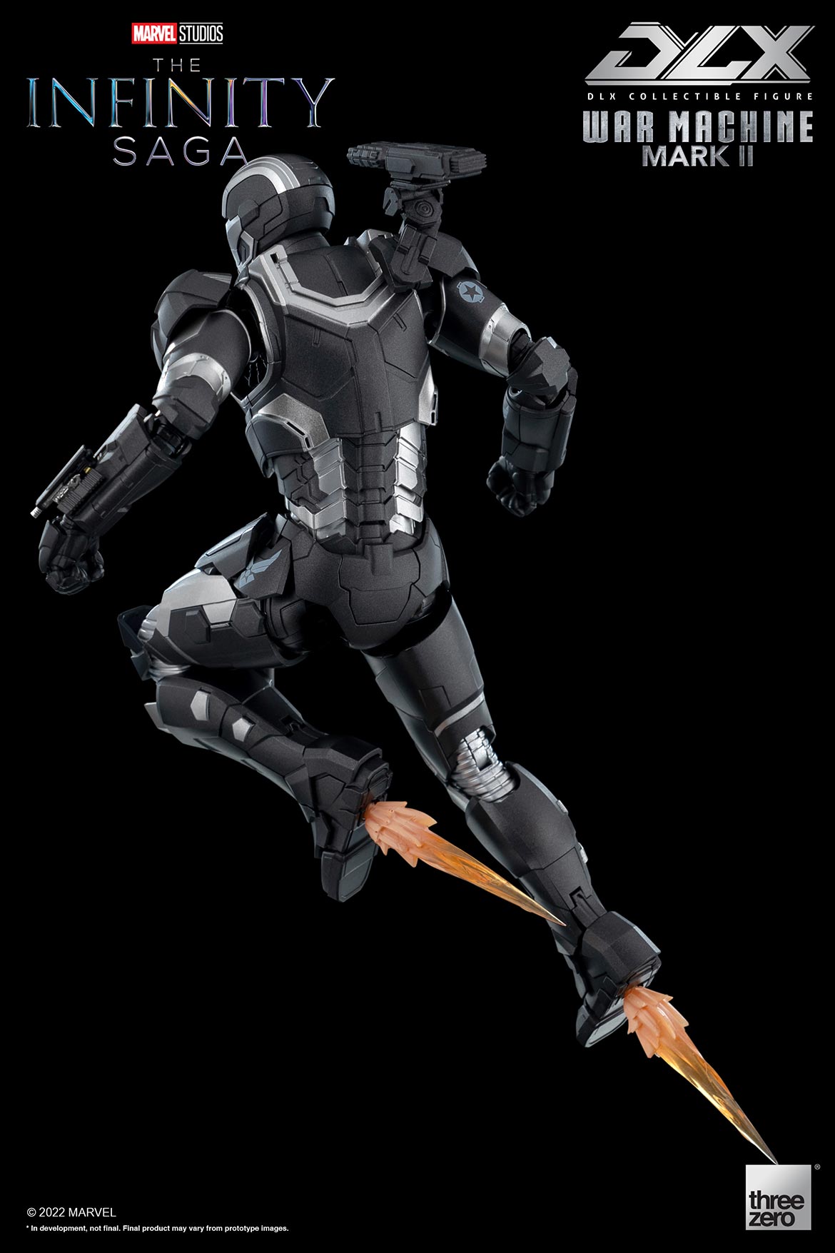 Threezero Marvel Studios: The Infinity Saga DLX War Machine Mark 2 Collectible Figure