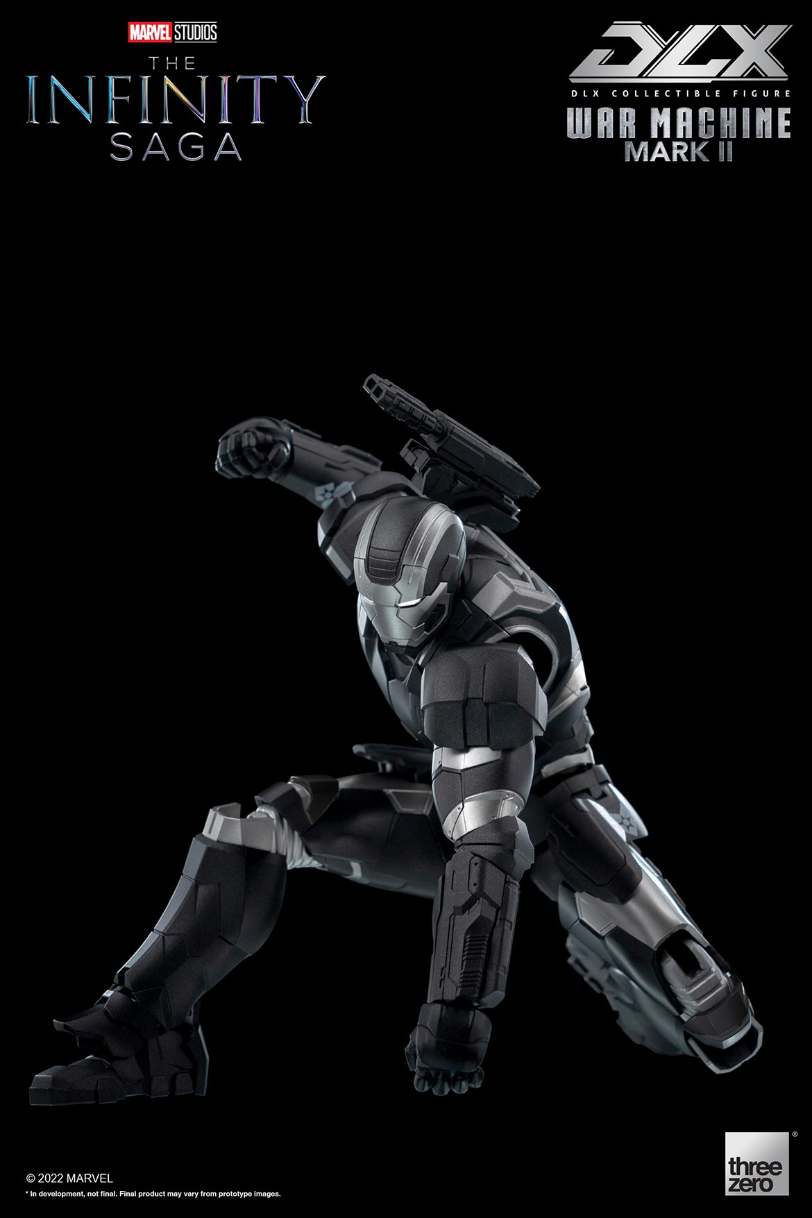 Threezero Marvel Studios: The Infinity Saga DLX War Machine Mark 2 Collectible Figure